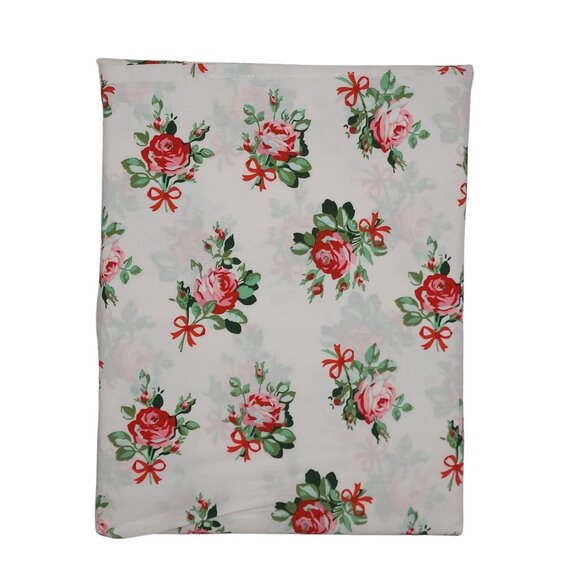 Cath Kidston Rose & Bow Pink King Sheet Set 100% Cotton Percale 2 Pillowcases - Picture 2 of 7